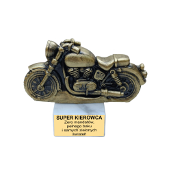 STATUETKA MOTOCYKL DLA SUPER KIEROWCY