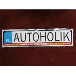 AUTOHOLIK - TABLICZKA