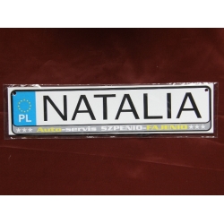 NATALIA - TABLICZKA