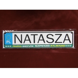 NATASZA - TABLICZKA