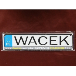 WACEK - TABLICZKA